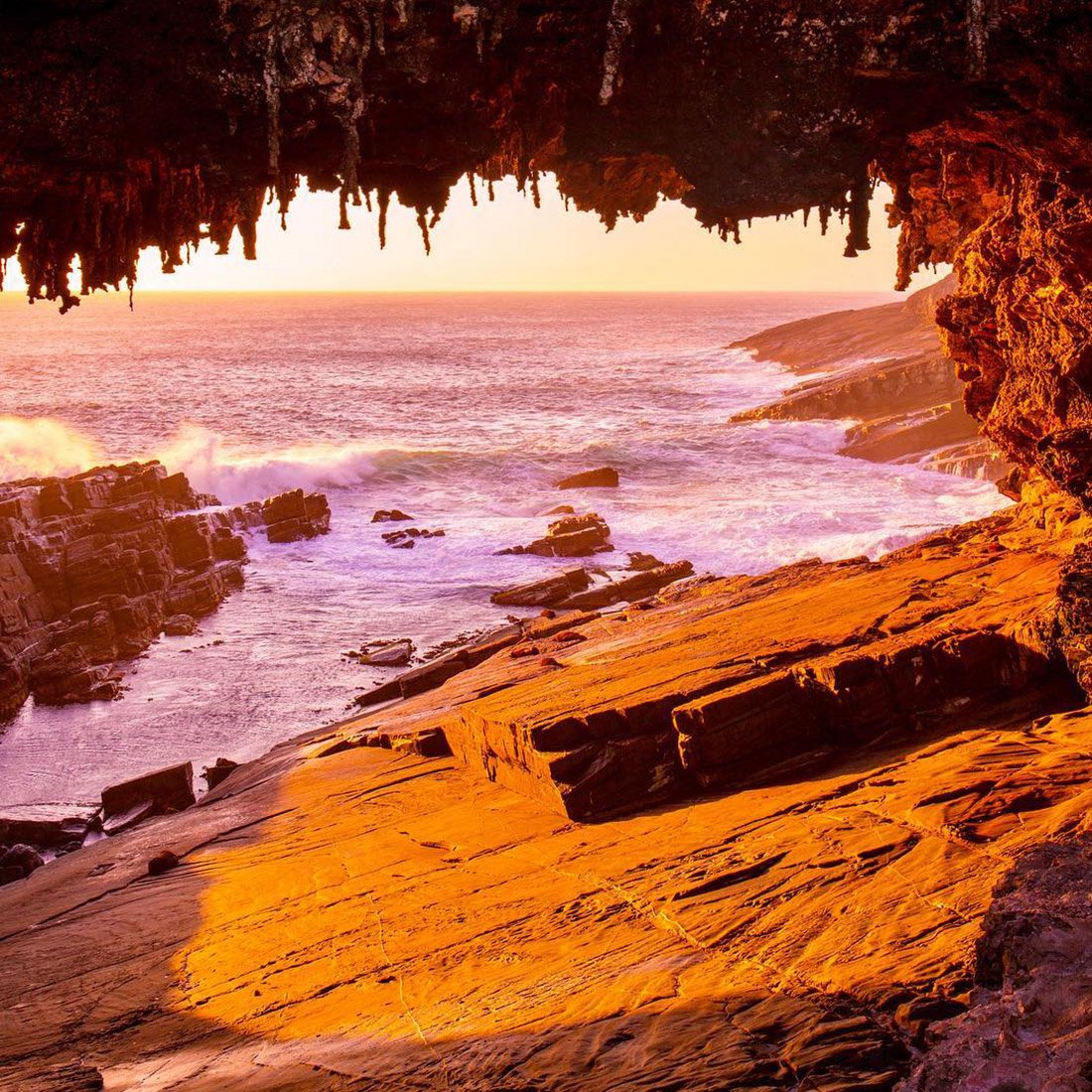 Admirals Arch, Kangaroo Island by @swannysa